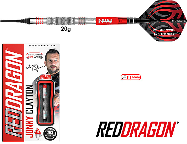 RED DRAGON Jonny Clayton Element Soft 90%