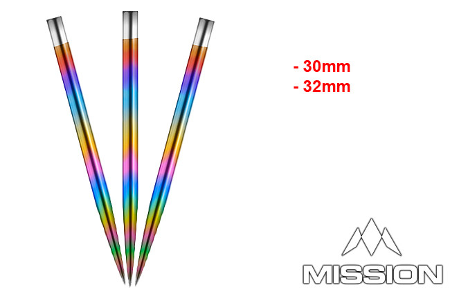 MISSION Glide Points Smooth Rainbow