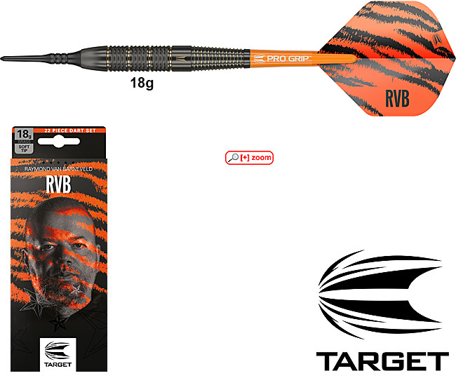 TARGET Raymond van Barneveld Brass Soft 18g