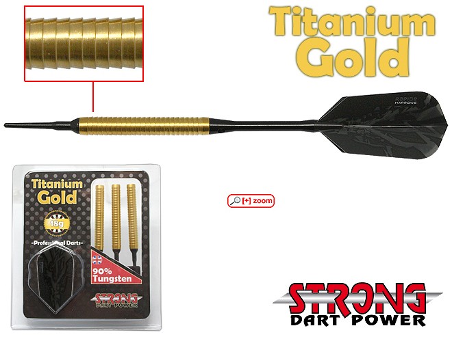 Softdart Titanium Gold