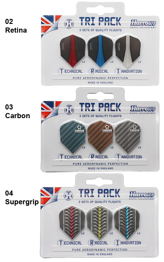 HARROWS Tri Pack Flights