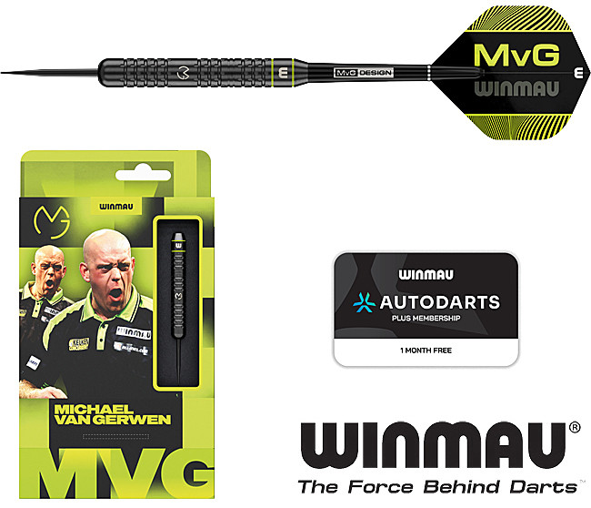 WINMAU Michael van Gerwen Core Brass 21g