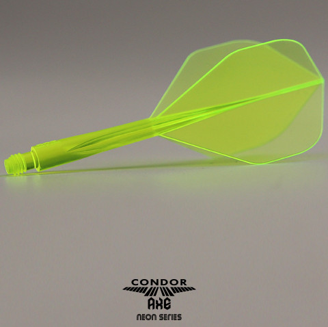 CONDOR AXE Flights Neon Yellow Standard CONDOR AXE Flights Neon Yellow Standard