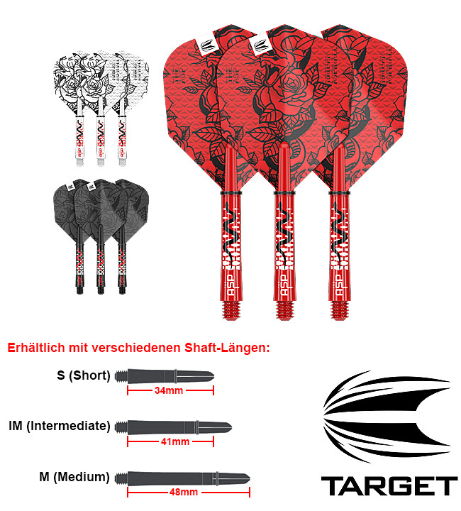 TARGET Aspinall INK Flight + Shaft Kit