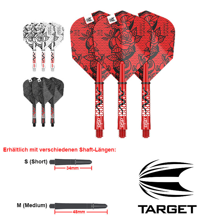 TARGET Aspinall INK Flight + Shaft Kit