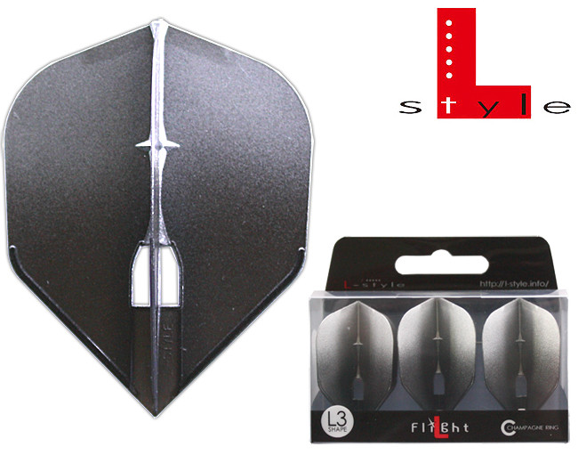 L-STYLE Two Tone L3 PRO Shape Black/Silver