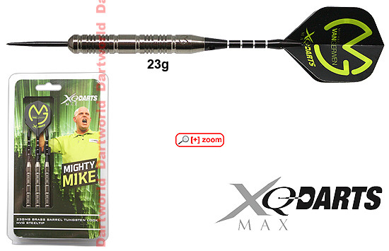 XQ-MAX Michael van Gerwen Brass im Tungstenlook