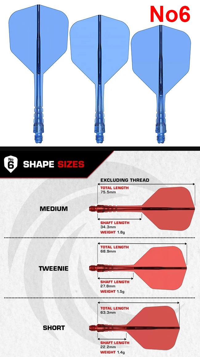MISSION Force 90 Vortex Clear Blue No6