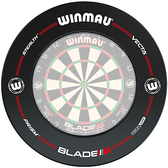 WINMAU Blade 6 Surround Black WINMAU Blade 6 Surround Black