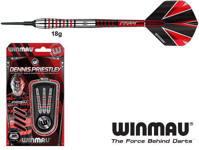 RÜCKLÄUFER: WINMAU Dennis Priestley 18g Soft
