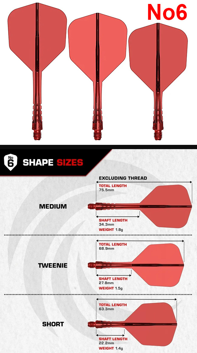 MISSION Force 90 Vortex Clear Red No6