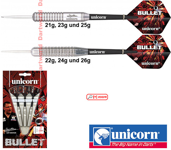 UNICORN Bullet Gary Anderson