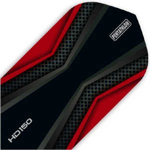 Pentathlon HD150 Flights red/black Slim