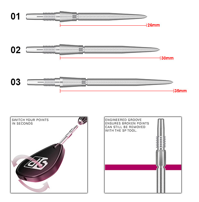 TARGET SWISS Storm Nano Point Silver