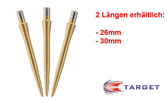 Target Storm Points Smooth, gold
