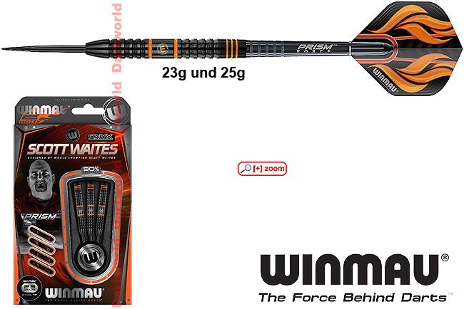 WINMAU Scott Waites black 90%