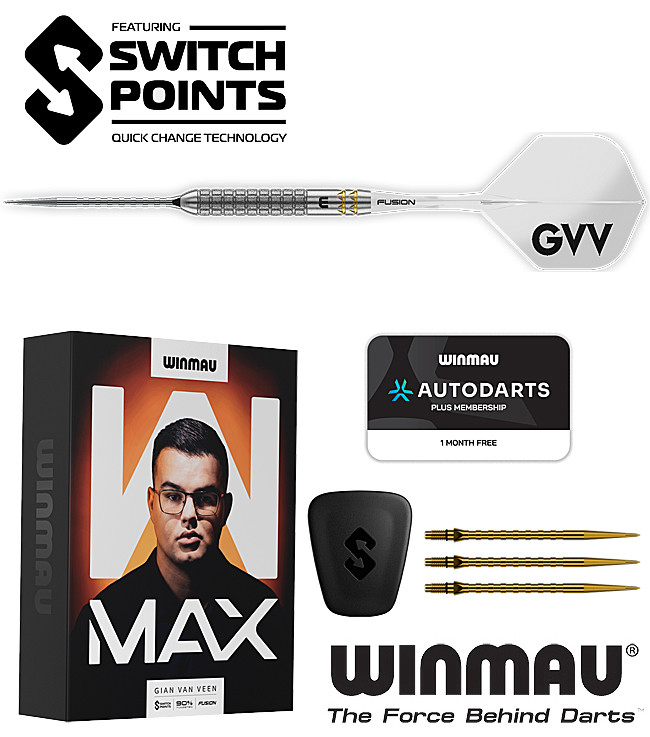 WINMAU Gian van Veen W-MAX 90% SWITCH Point