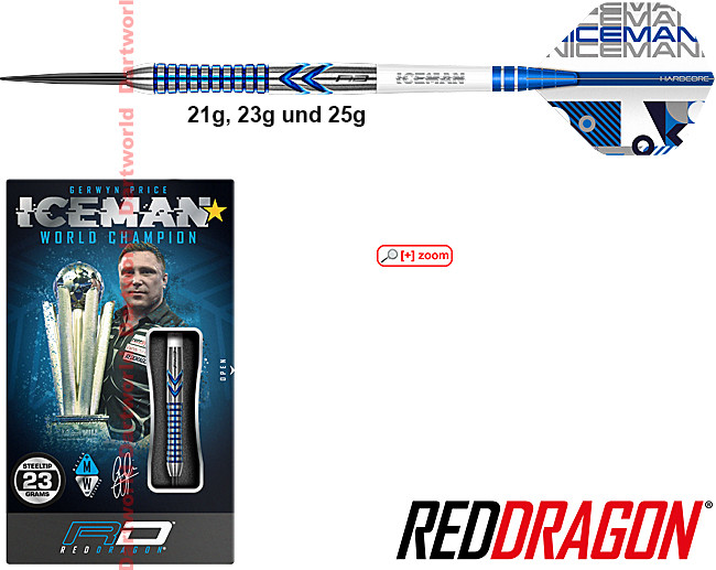 RED DRAGON Gerwyn Price Contour