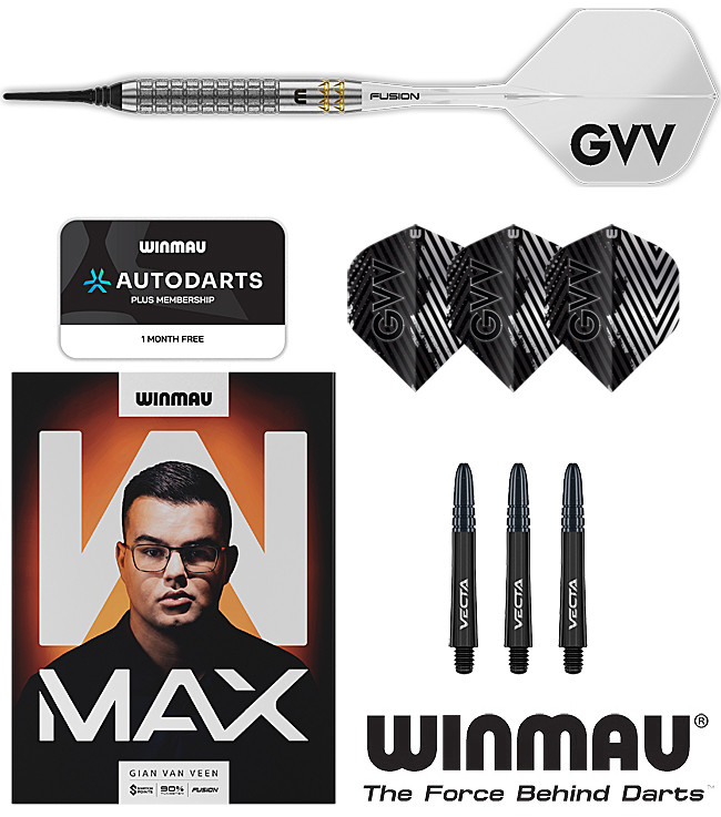 WINMAU Gian van Veen W-MAX 90% Soft 18g