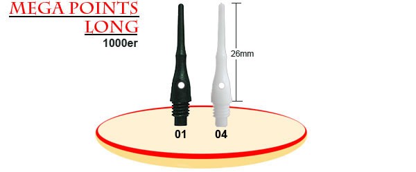 Mega Points long 1000er Pack