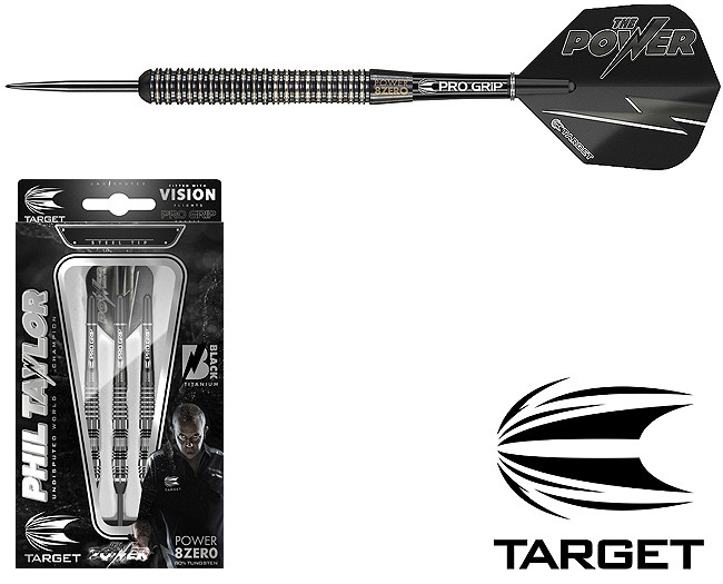 TARGET 8ZERO Black 80% (Phil Taylor)