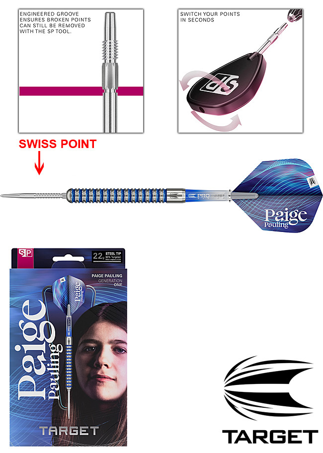 TARGET Paige Pauling SWISS Point 90% - 22g