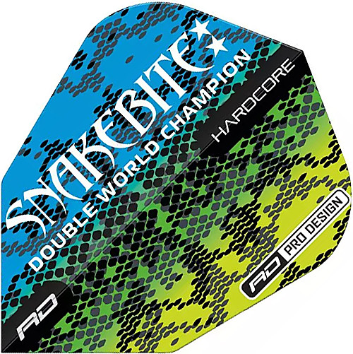 RED DRAGON Peter Wright V-Standard Snakeskin Blue