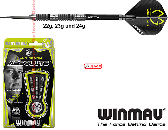 WINMAU Michael van Gerwen MvG Absolute