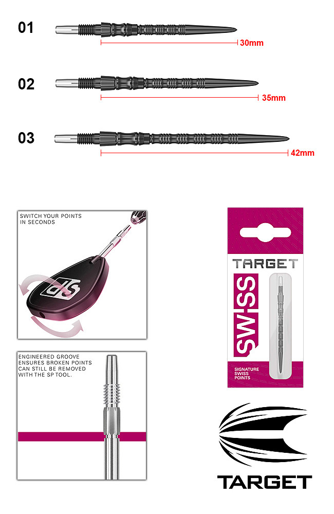 TARGET Signature Swiss Point TRB Black