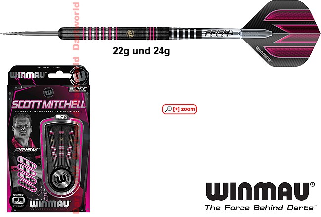WINMAU Scott Mitchell black