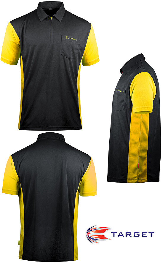 TARGET CP Hybrid 3 Shirt black / yellow