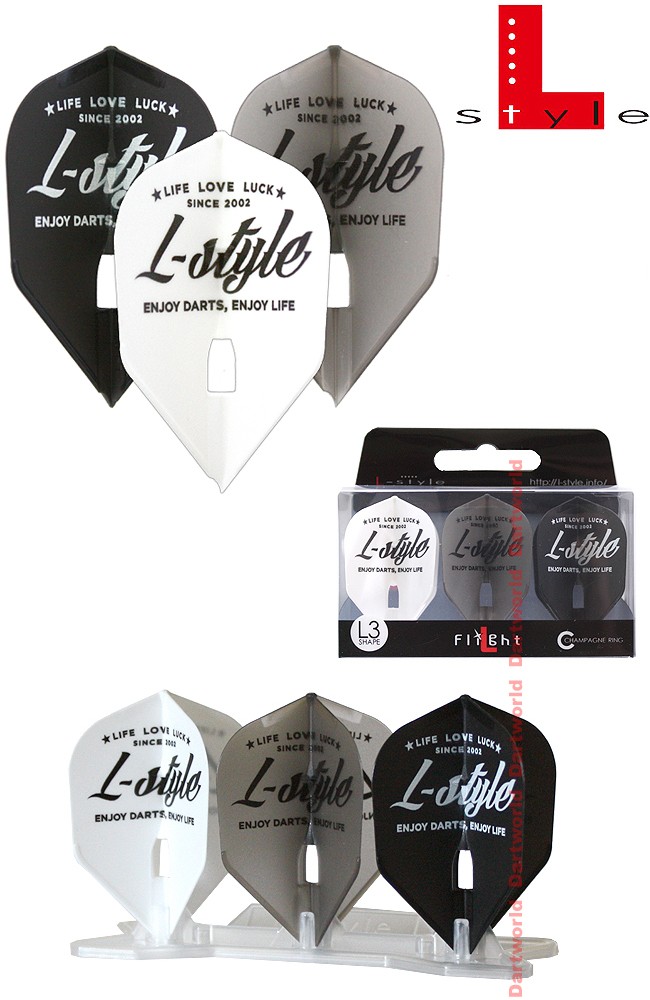 L-STYLE Champagne-Signature Flights L3 Shape L-Style Logo