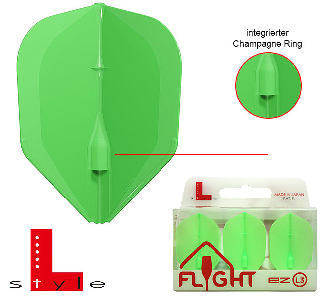 L-STYLE L3 EZ Shape Neon Green