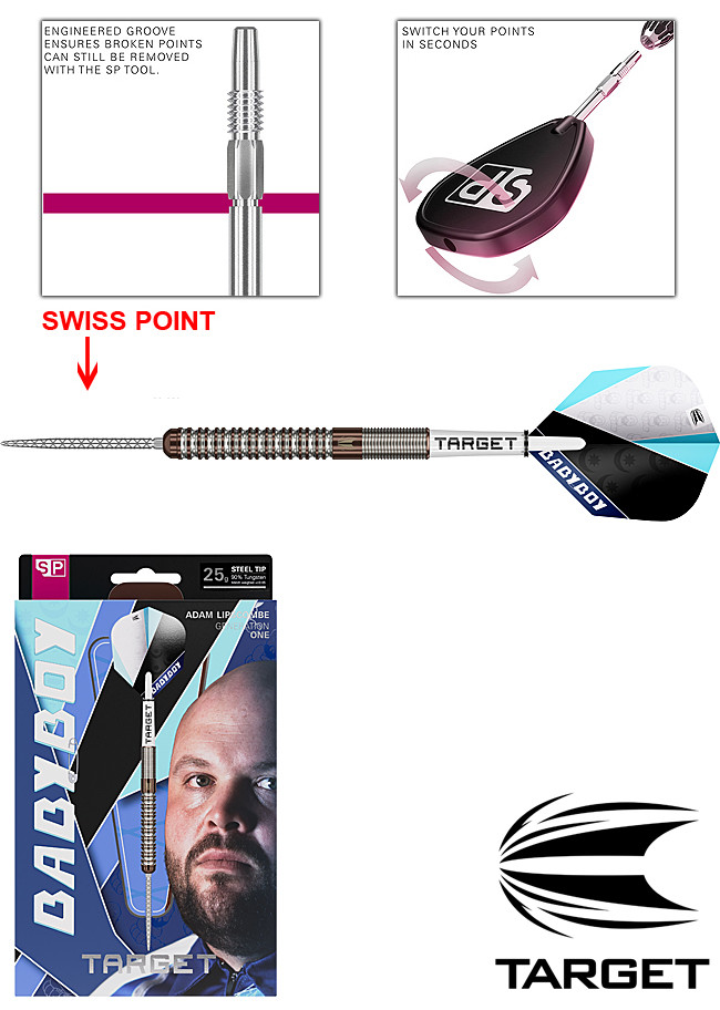 TARGET Adam Lipscombe SWISS Point 90% - 25g