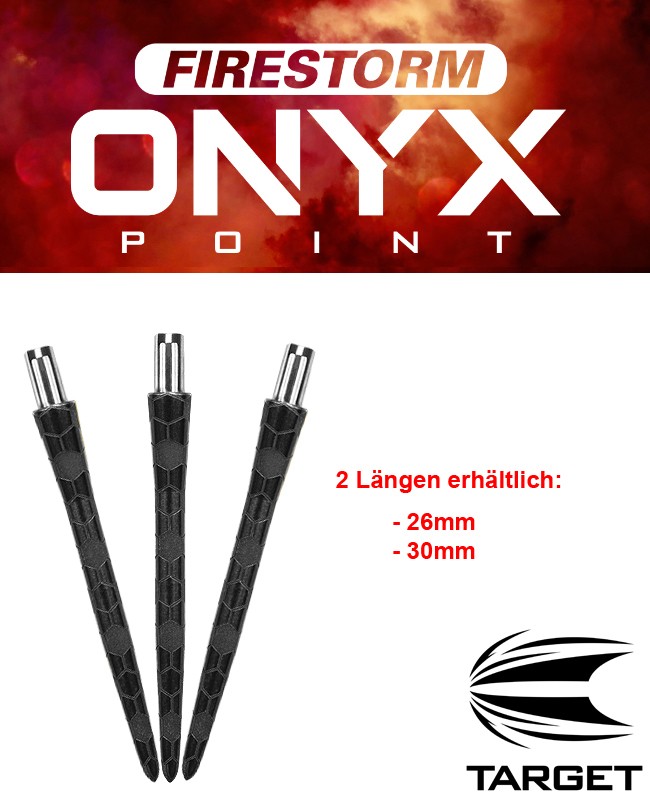 TARGET Firestorm Point Black Onyx