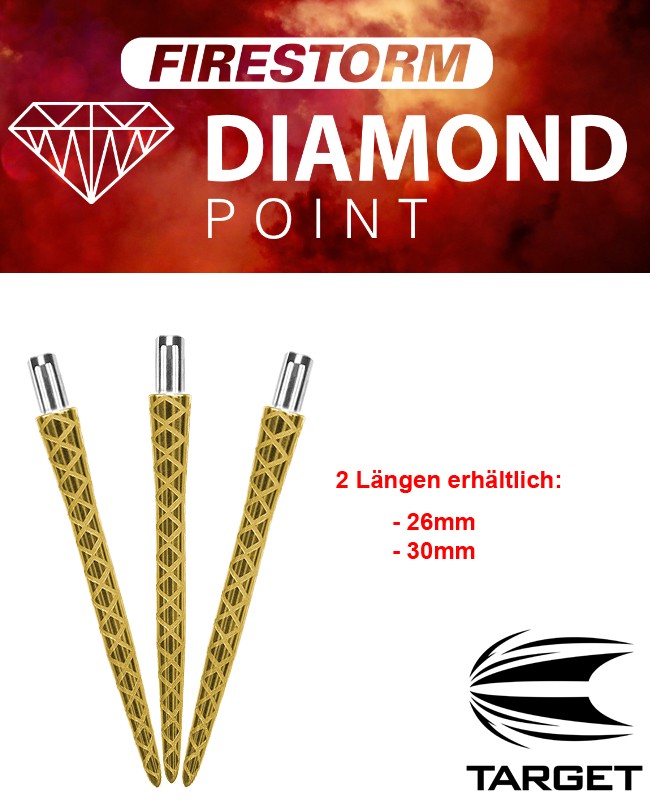 TARGET Firestorm Point Gold Diamond