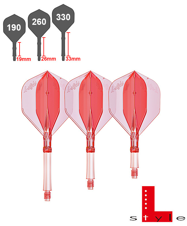 L-STYLE L-SYSTEM L1 Clear Red