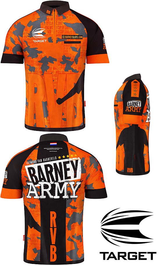 TARGET CP Shirt RVB Barney Army (Raymond van Barneveld) 2019