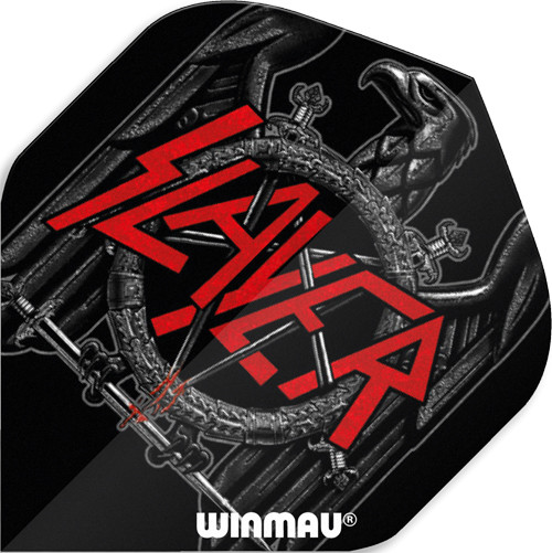 WINMAU Flights Rock Band Slayer Black Eagle