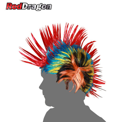 RED DRAGON Peter Wright Hair Wig