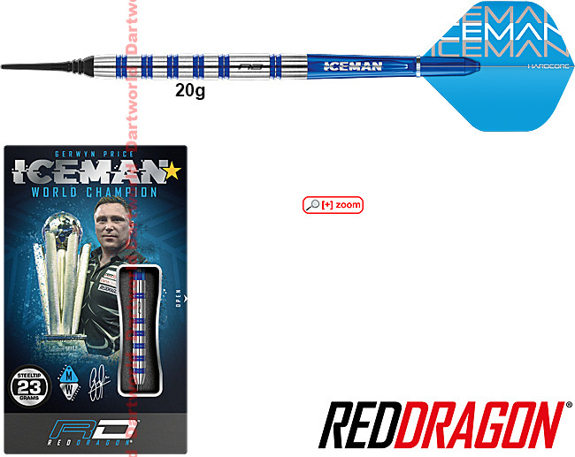 RED DRAGON Gerwyn Price Challenger Soft 20g