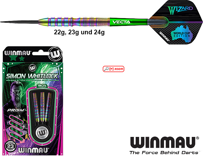 WINMAU Simon Whitlock WC Rainbow SE