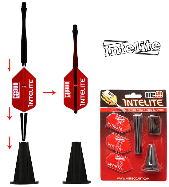one80 Intelite Starter-Set Slim red