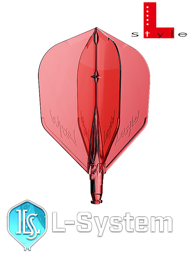 L-STYLE L-System Flight *1 Stück* L3 Clear Red