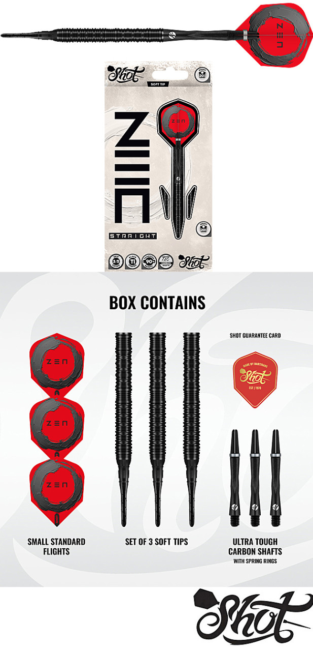 SHOT Zen Straight 90% Soft 20g