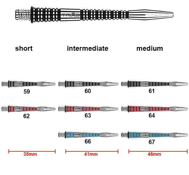 WINMAU Triad RX Shafts