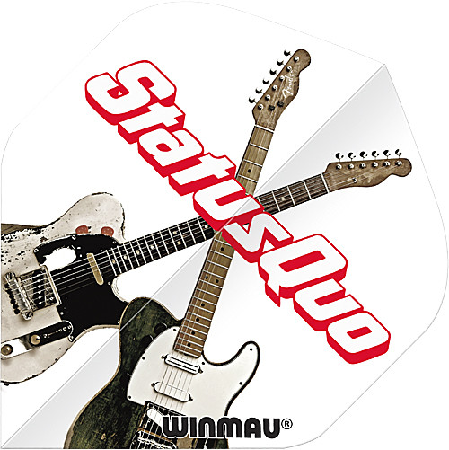 WINMAU Flights Rock Band Status Quo Guitars