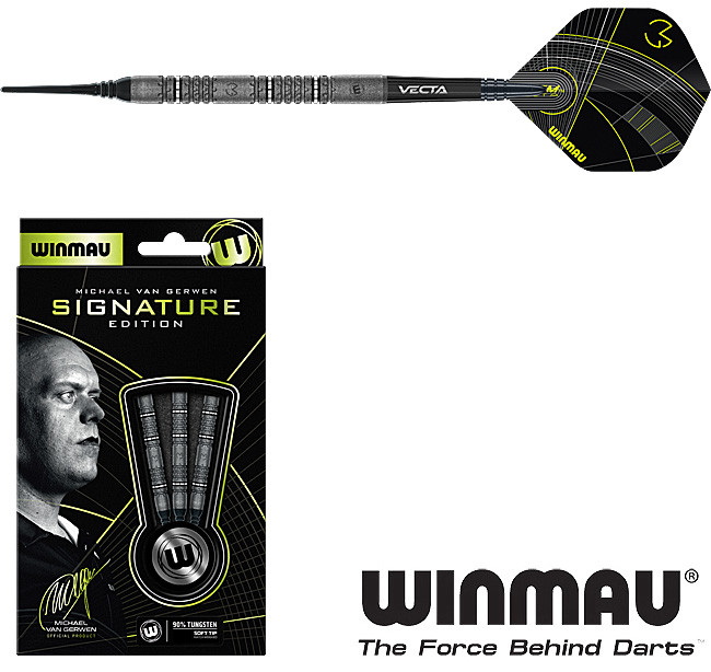 WINMAU Michael van Gerwen MvG Signature Edition Soft 20g