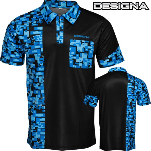 Designa Code 4 Dart Shirt blue
