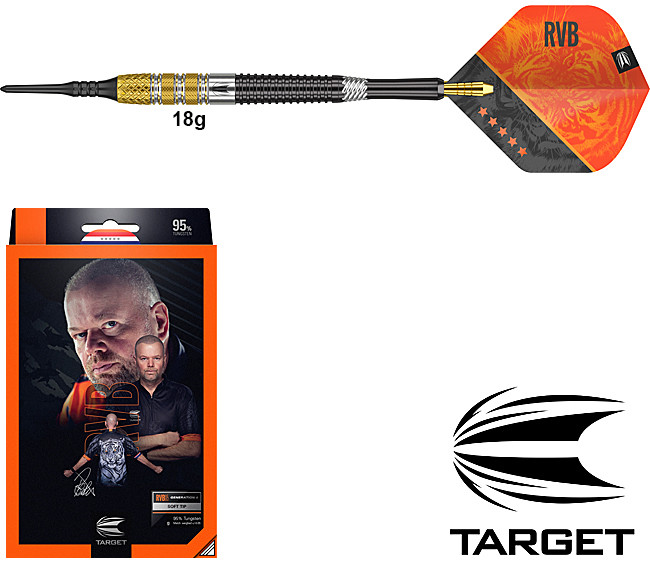 RÜCKLÄUFER: TARGET Raymond van Barneveld G4 18g